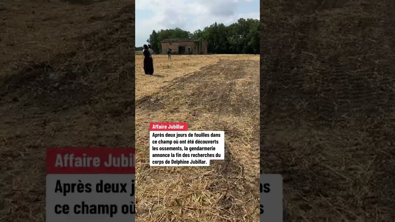 Affaire Jubillar : fin des recherches pour retrouvé le corps de Delphine