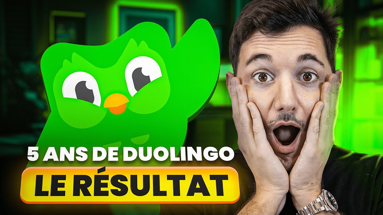 5 ans sur Duolingo,  ça donne quoi ?