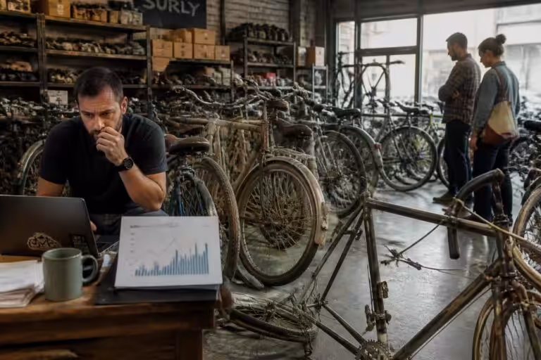 découvrez les raisons surprenantes derrière le ralentissement du marché du vélo dans l'article du 07/08, explorant les enjeux et perspectives du secteur lechypre d’affaires.