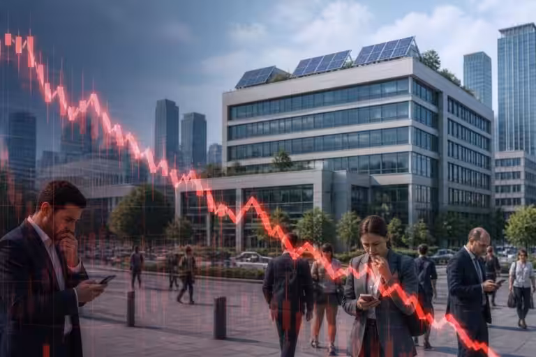 solaredge technologies voit son titre chuter après des prévisions de chiffre d'affaires inférieures aux attentes pour le troisième trimestre, suscitant des inquiétudes chez les investisseurs.